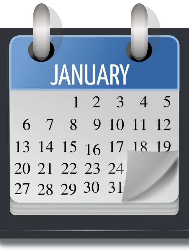 जनवरी के महत्वपूर्ण दिनों की सूची