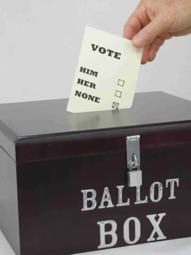 NOTA first used in India